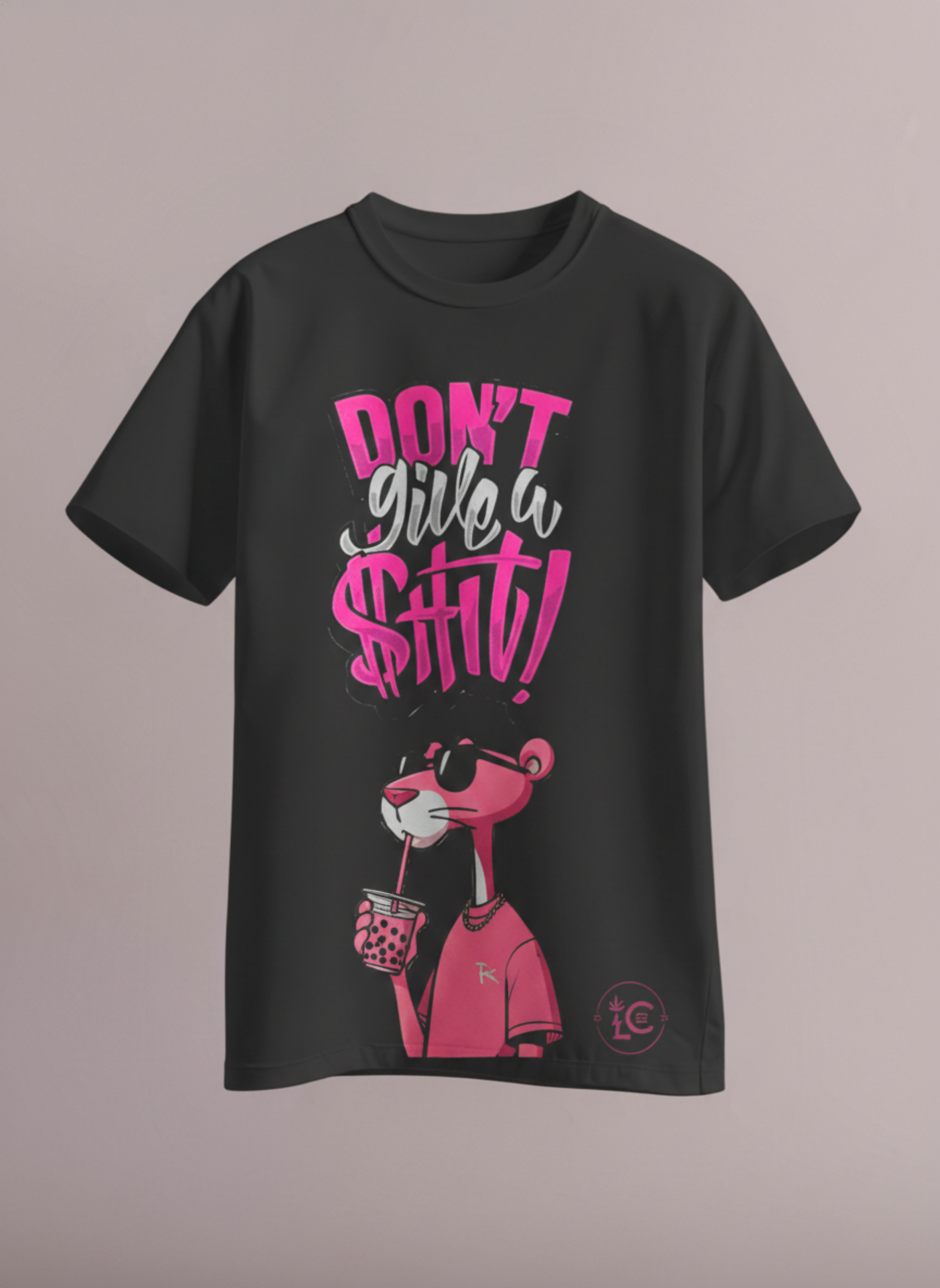 Pink Panther Attitude Oversized T-Shirt