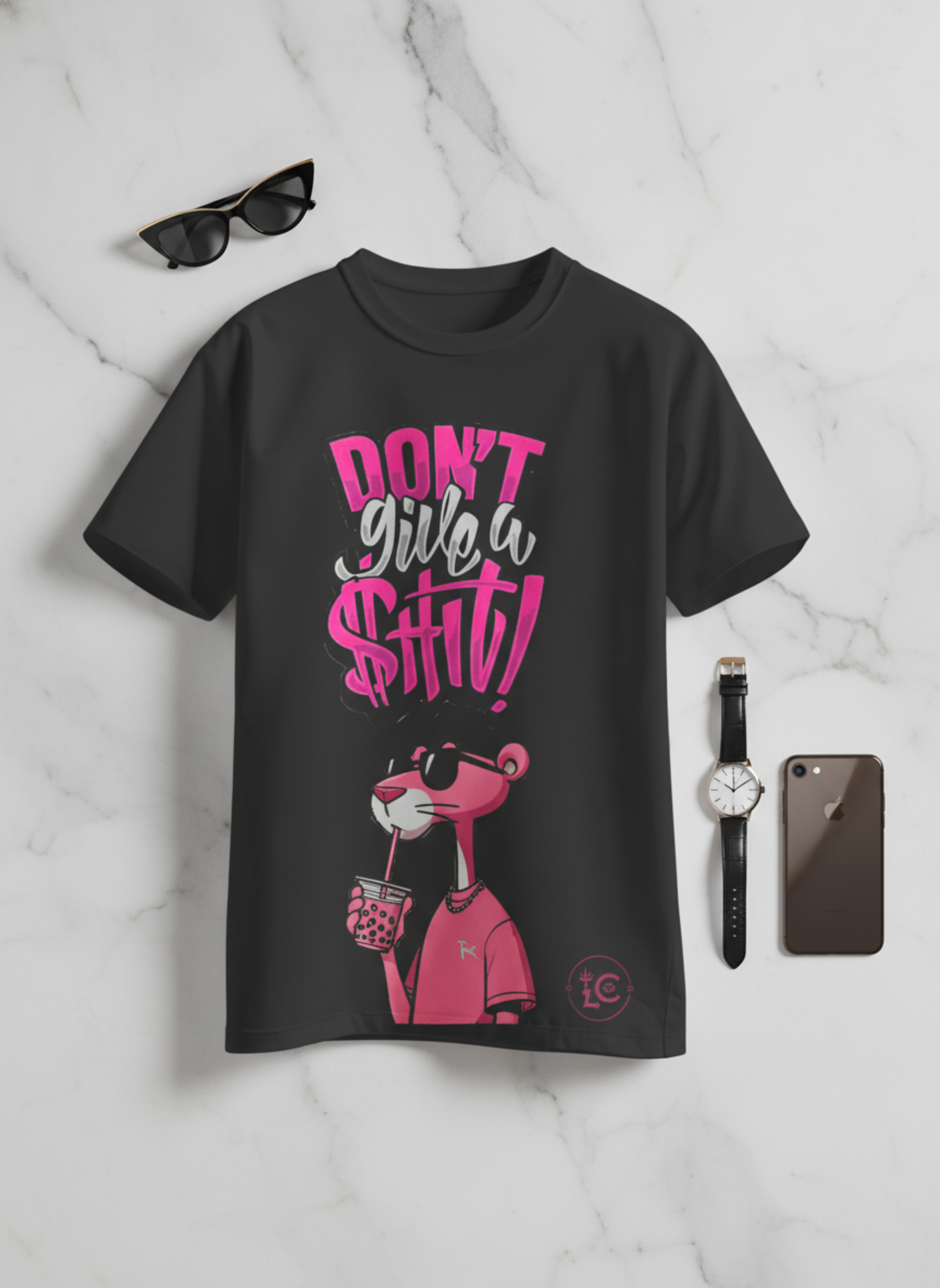Pink Panther Attitude Oversized T-Shirt