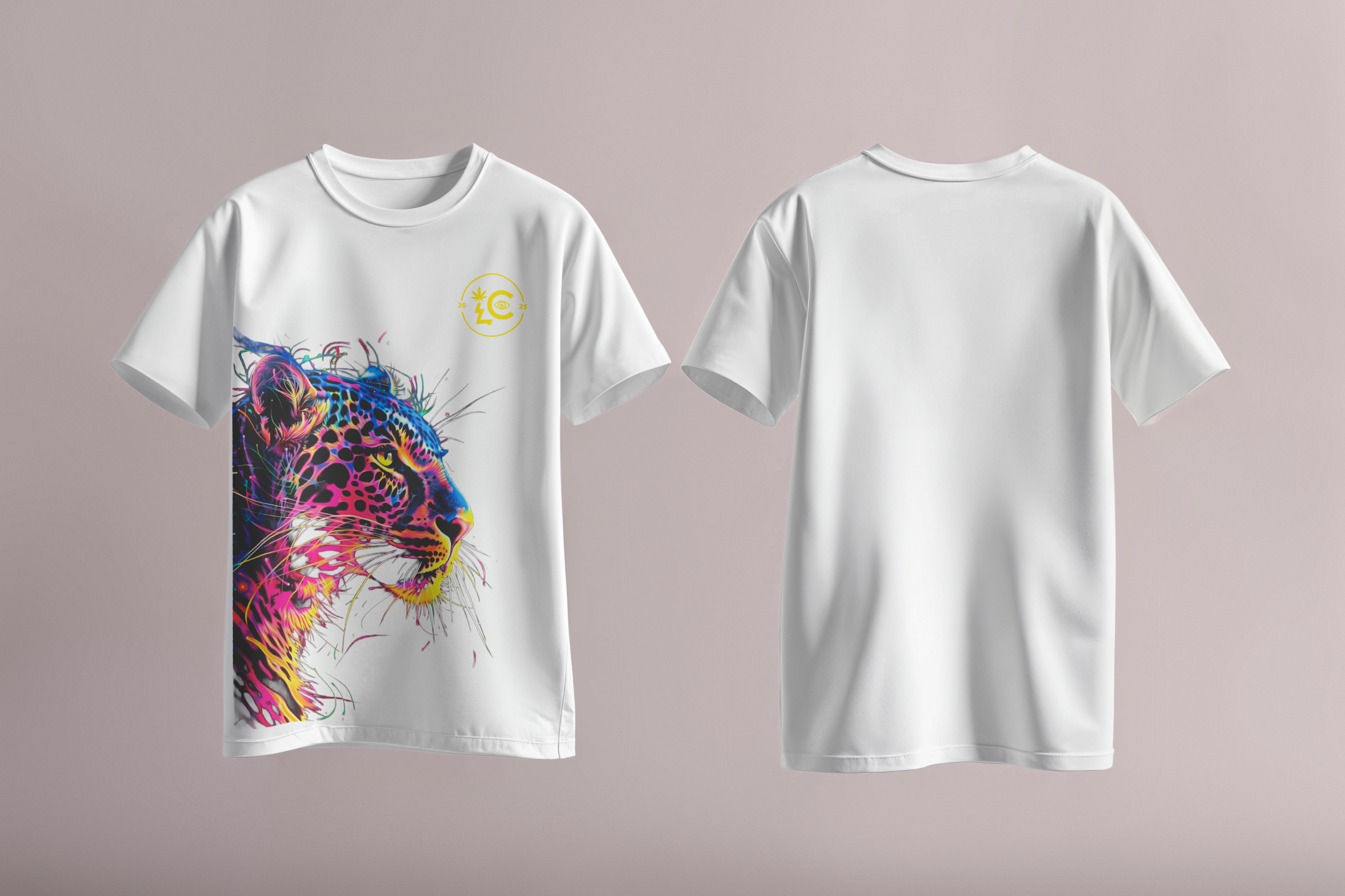 Neon Jungle Heavyweight Oversized T-Shirt - 100% Cotton