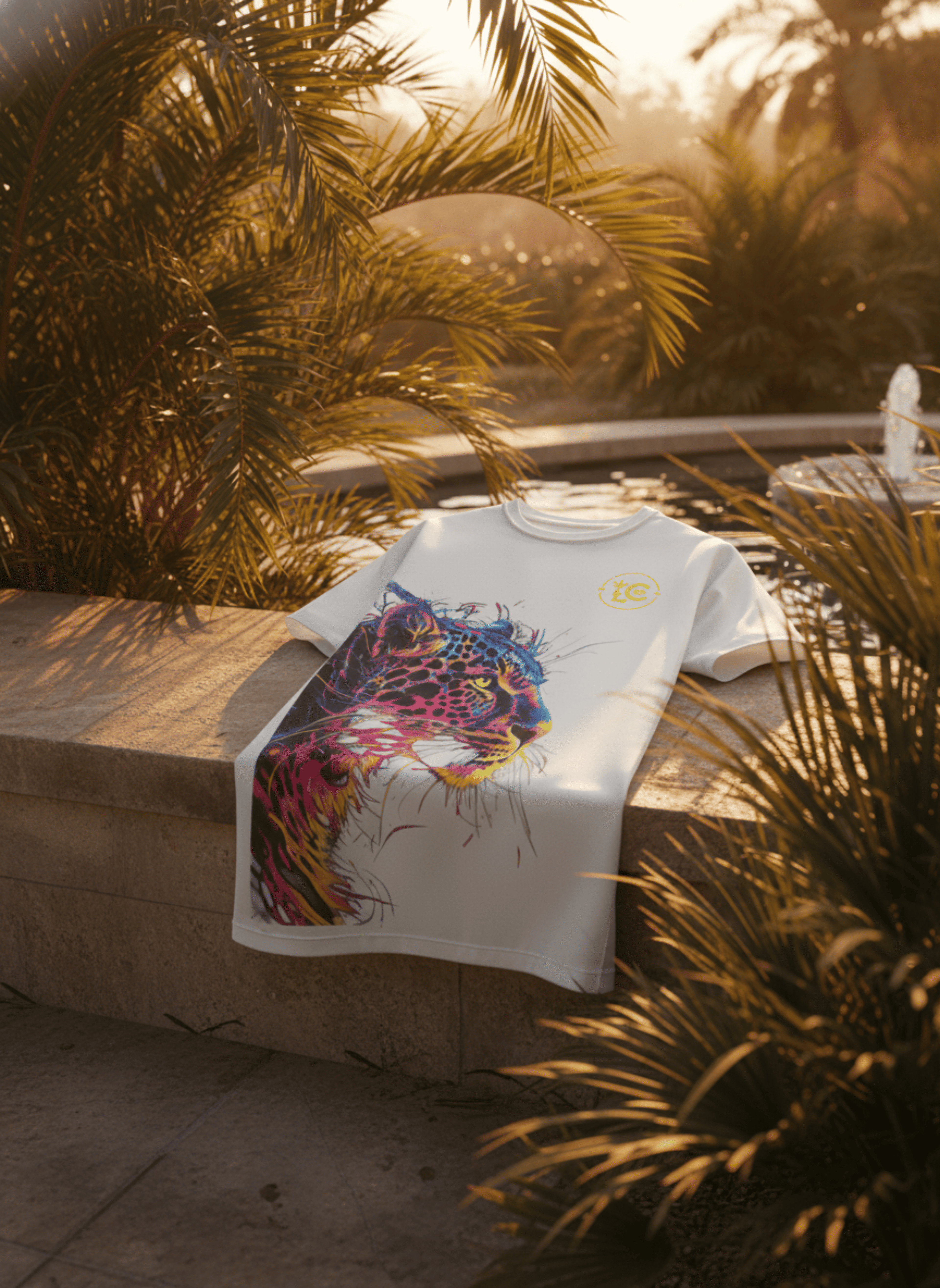 Neon Jungle Heavyweight Oversized T-Shirt - 100% Cotton