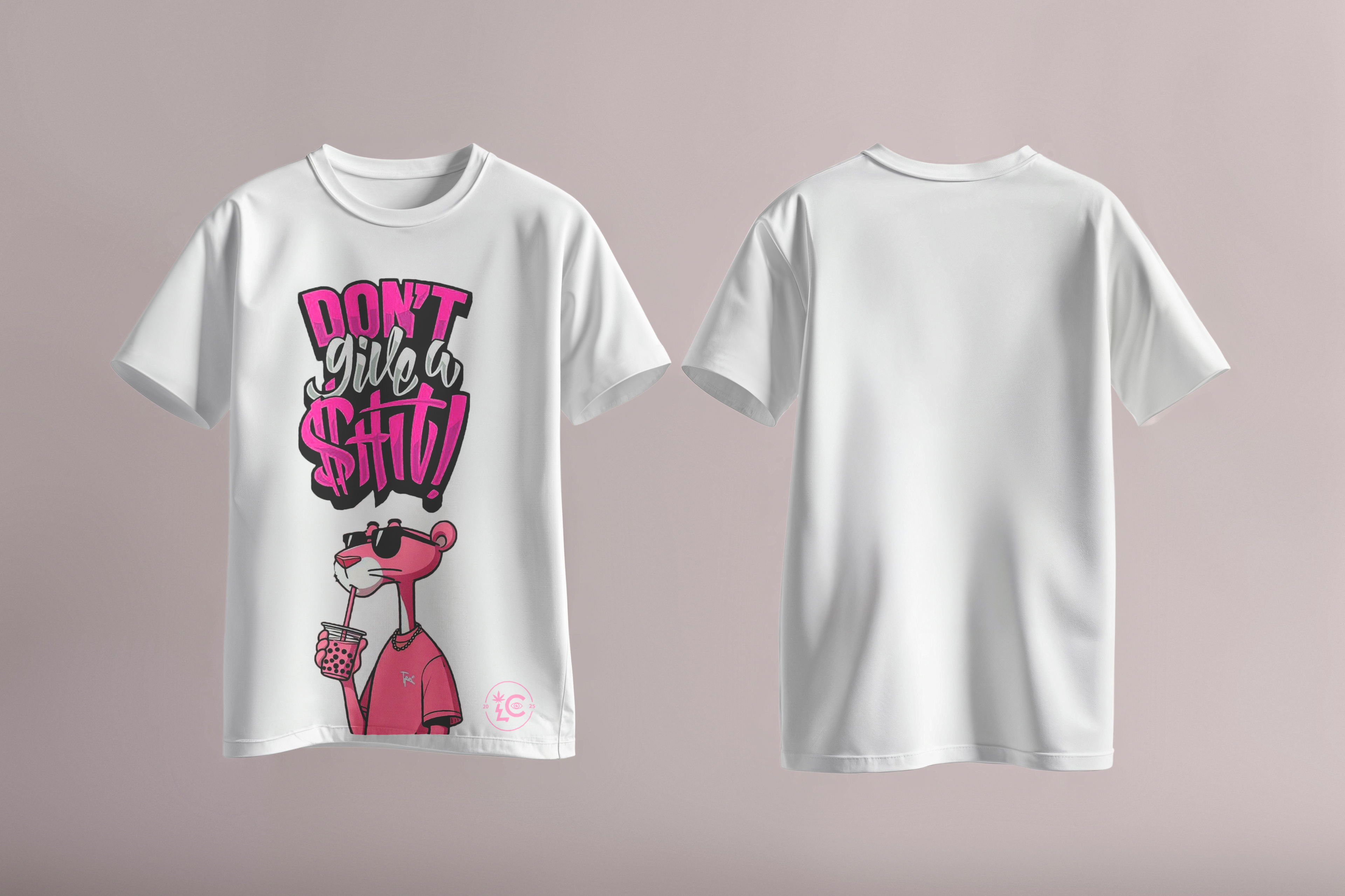 Pink Panther Attitude Oversized T-Shirt